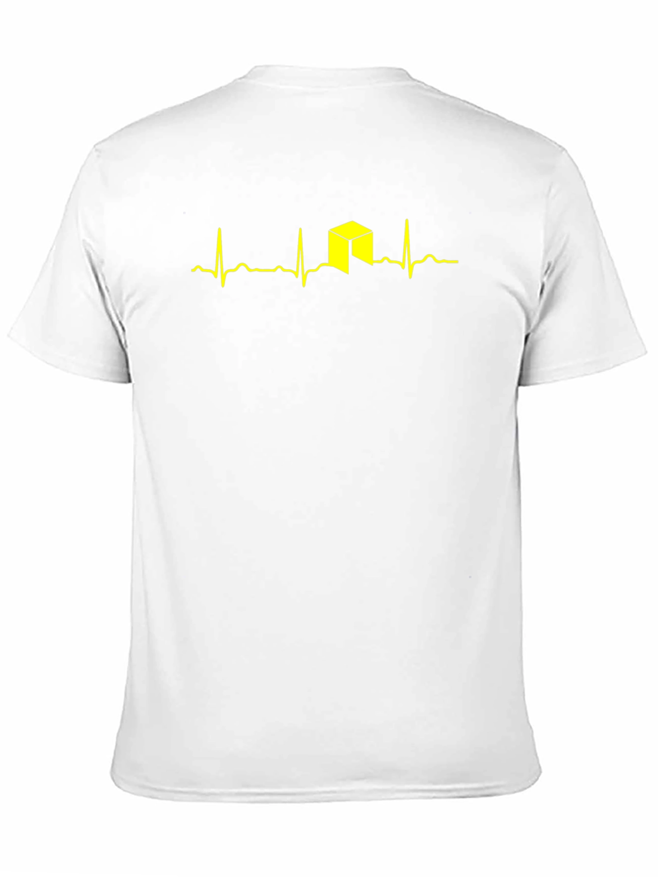 Neo Crypto Heartbeat T-Shirt - Blockchain Lover Tee