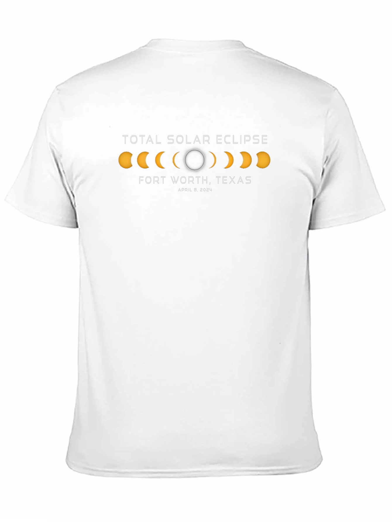 Total Solar Eclipse Fort Worth Texas T-Shirt