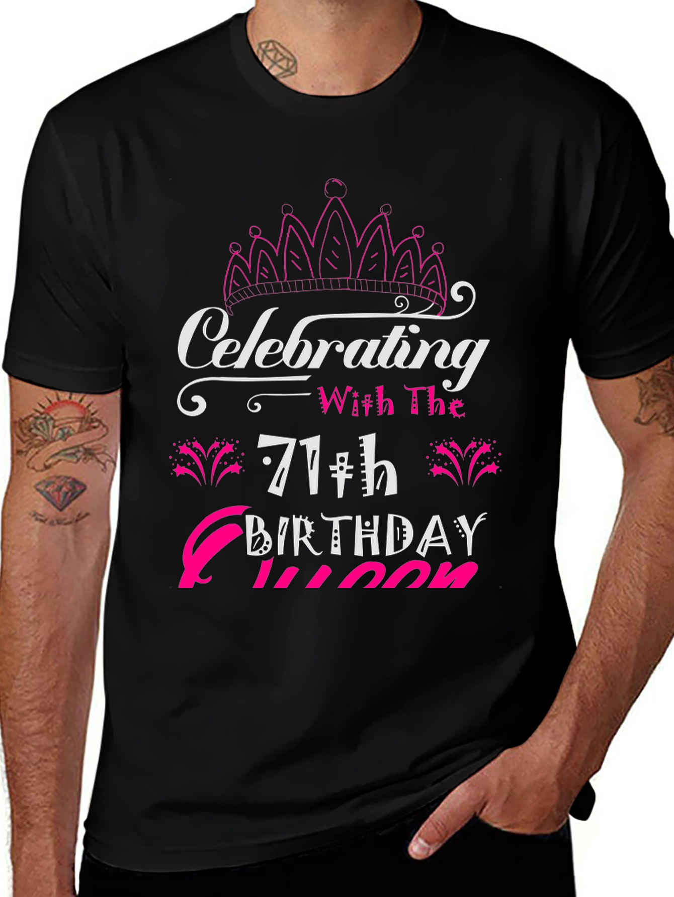 Celebrating 71st Birthday Queen T-Shirt