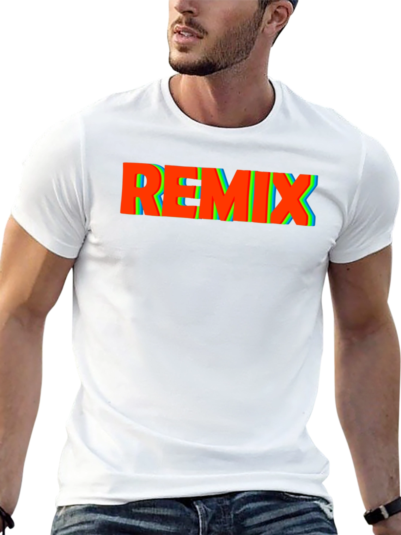 REMIX Graphic Tee - Bold Statement T-Shirt