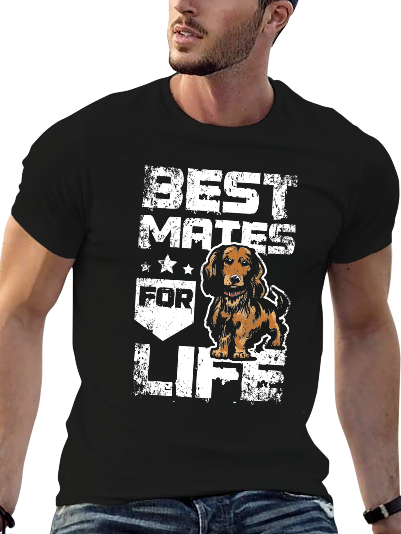 Best Mates For Life Dog T-Shirt