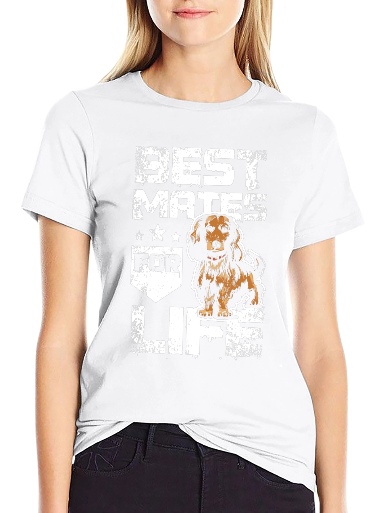 Best Mates For Life Dog T-Shirt