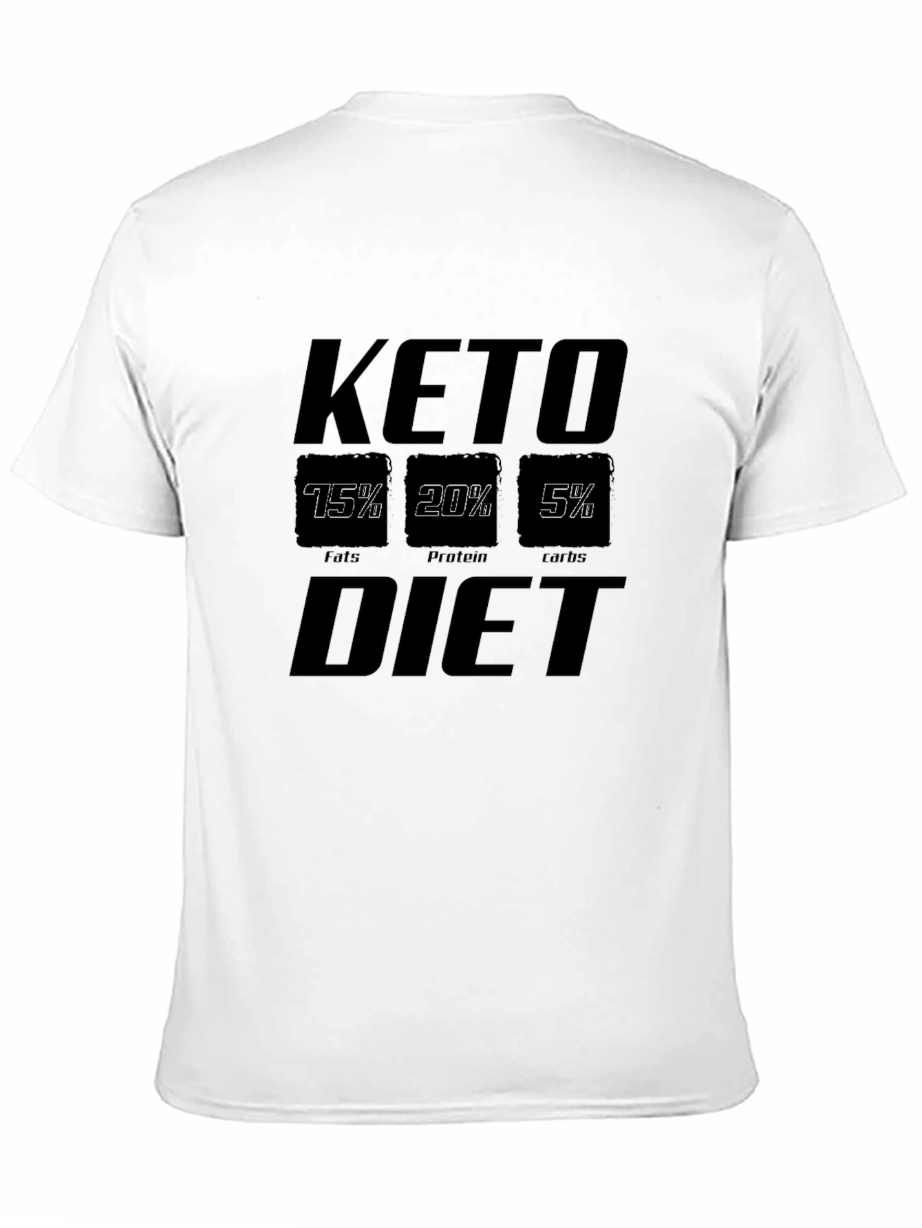 Keto Diet T-Shirt - Black Graphic Tee