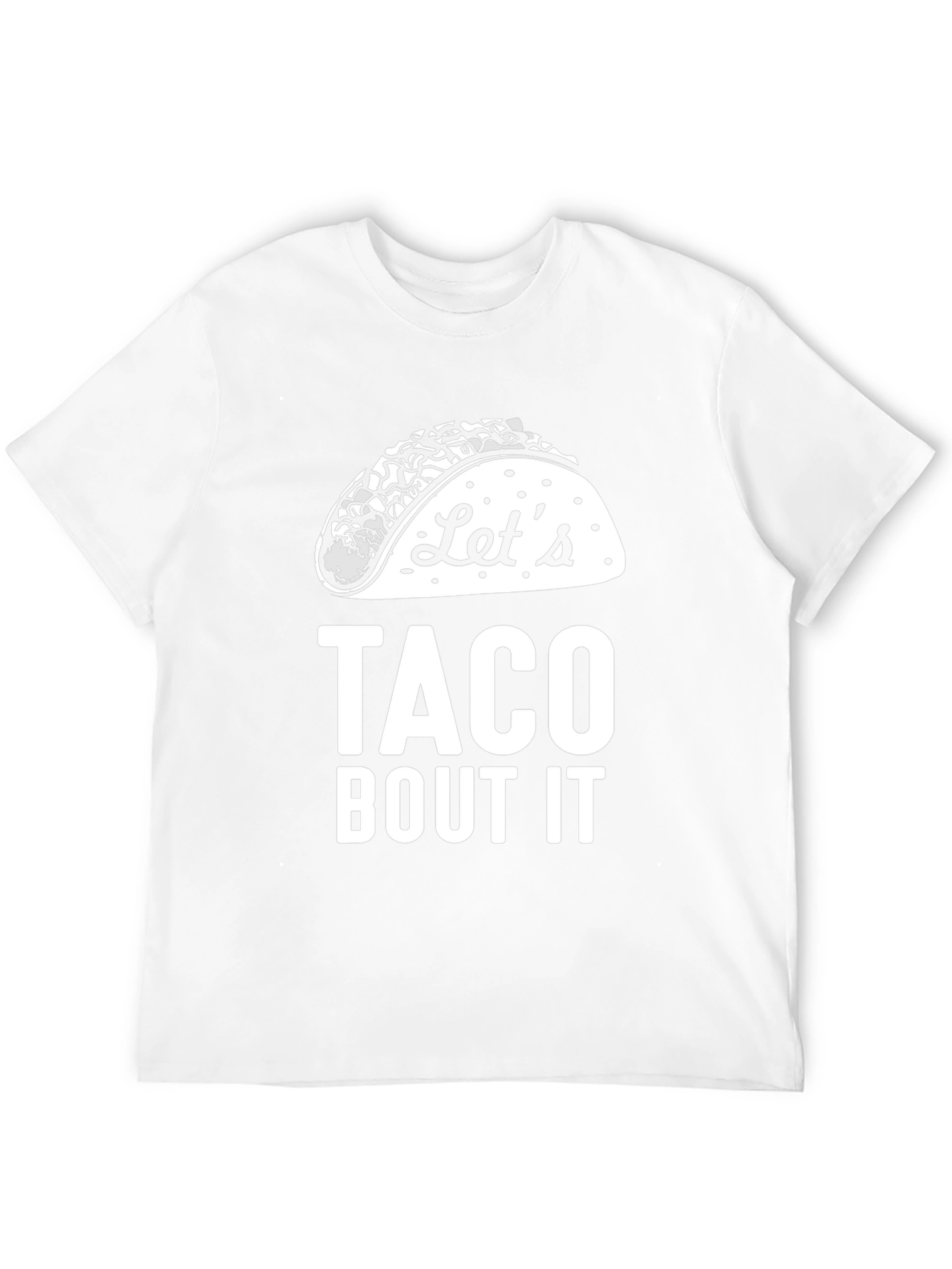 Lets Taco Bout It Black Graphic Tee