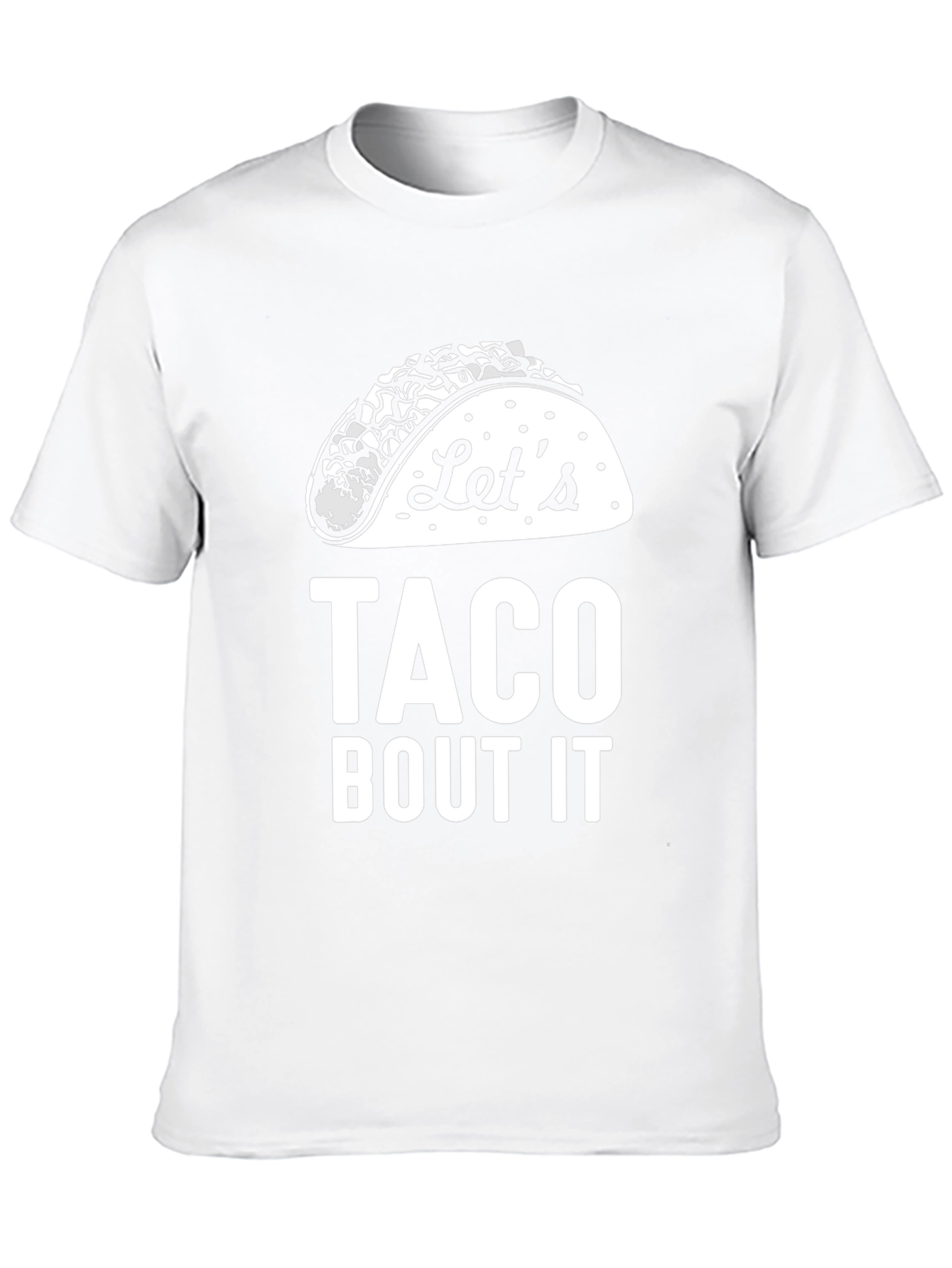Lets Taco Bout It Black Graphic Tee