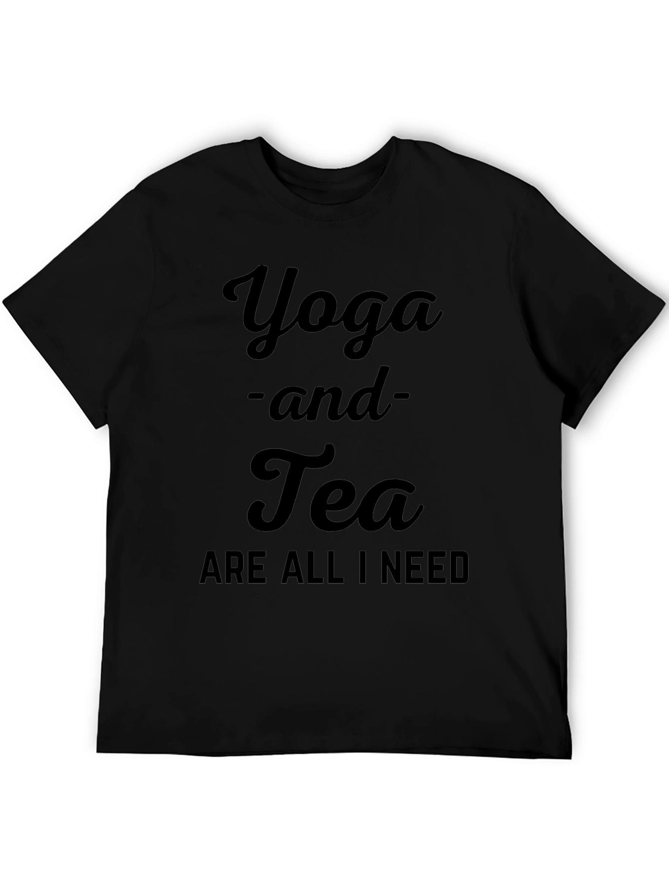Yoga and Tea Graphic Tee - Relaxed Fit