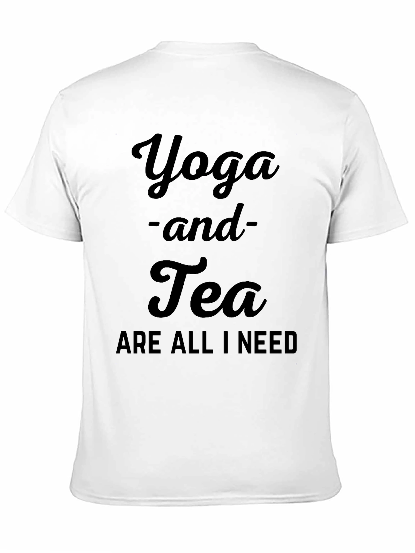 Yoga and Tea Graphic Tee - Relaxed Fit