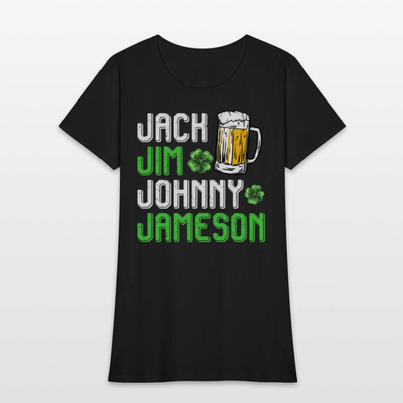 Jack Jim Johnny Jameson St. Patrick's Day