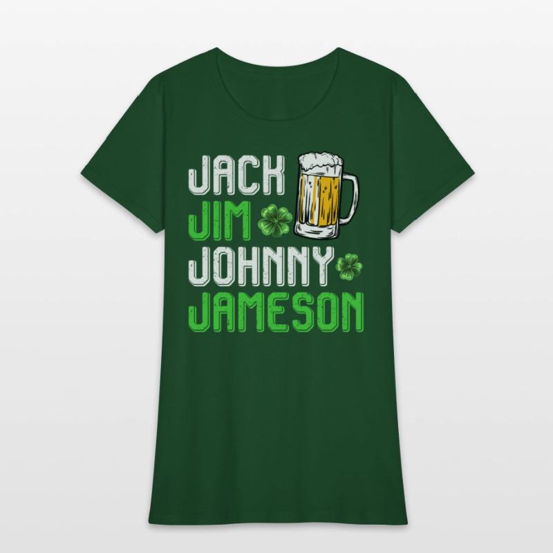 Jack Jim Johnny Jameson St. Patrick's Day