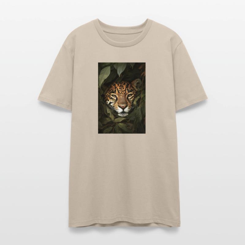 Jaguar Hidden in the Jungle