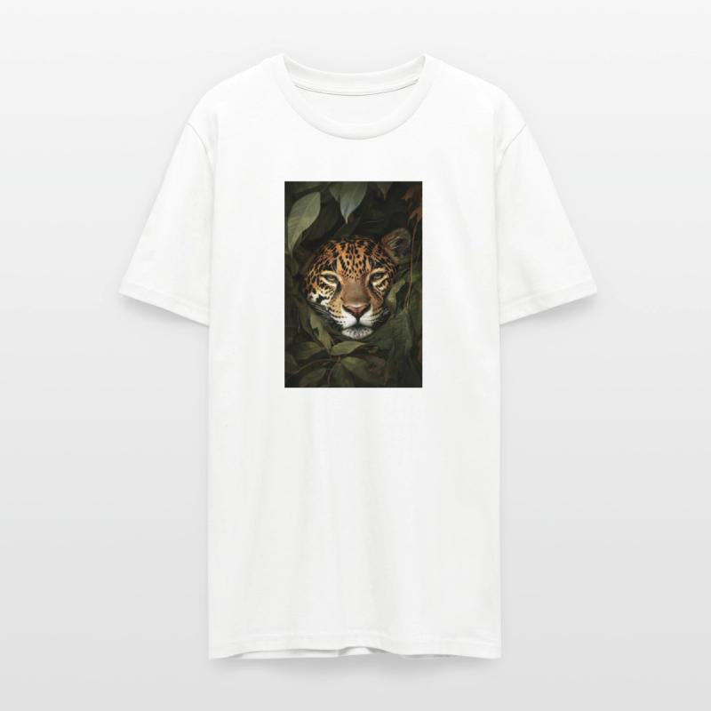 Jaguar Hidden in the Jungle