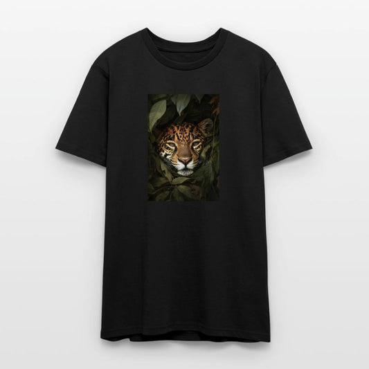 Jaguar Hidden in the Jungle