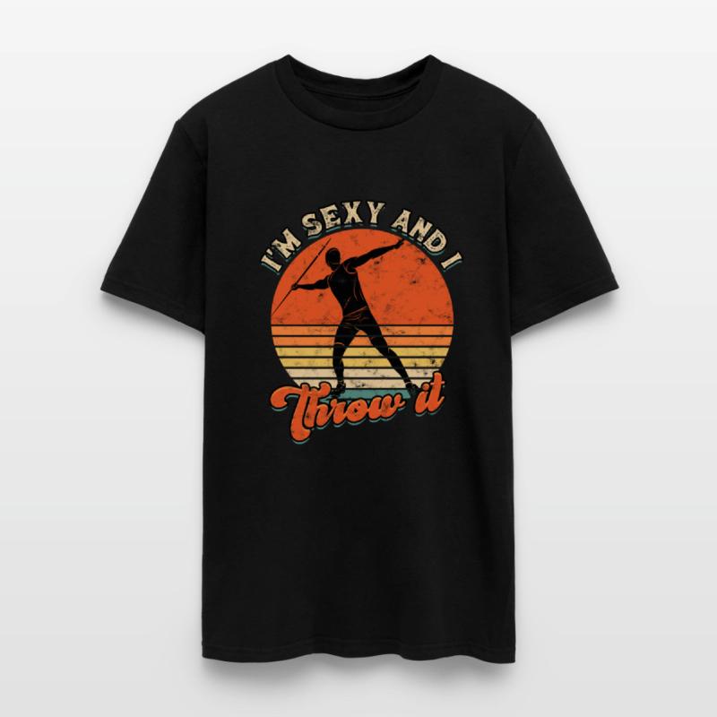 Javelin Throwing Track And Field Thrower