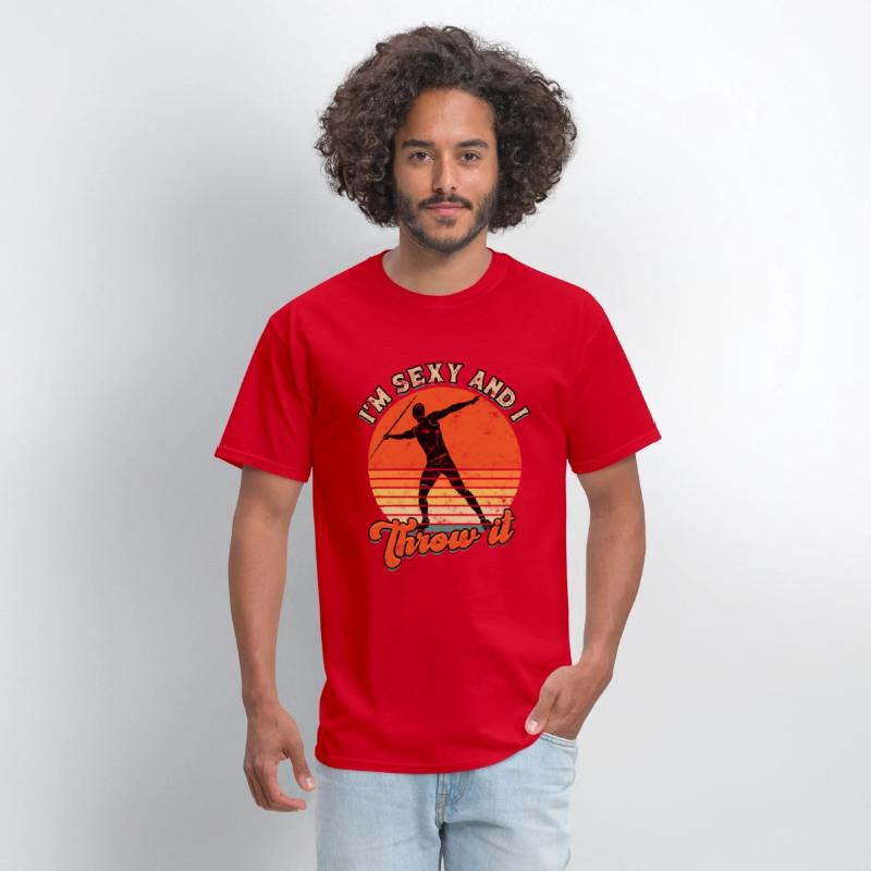 Javelin Throwing Track And Field Thrower