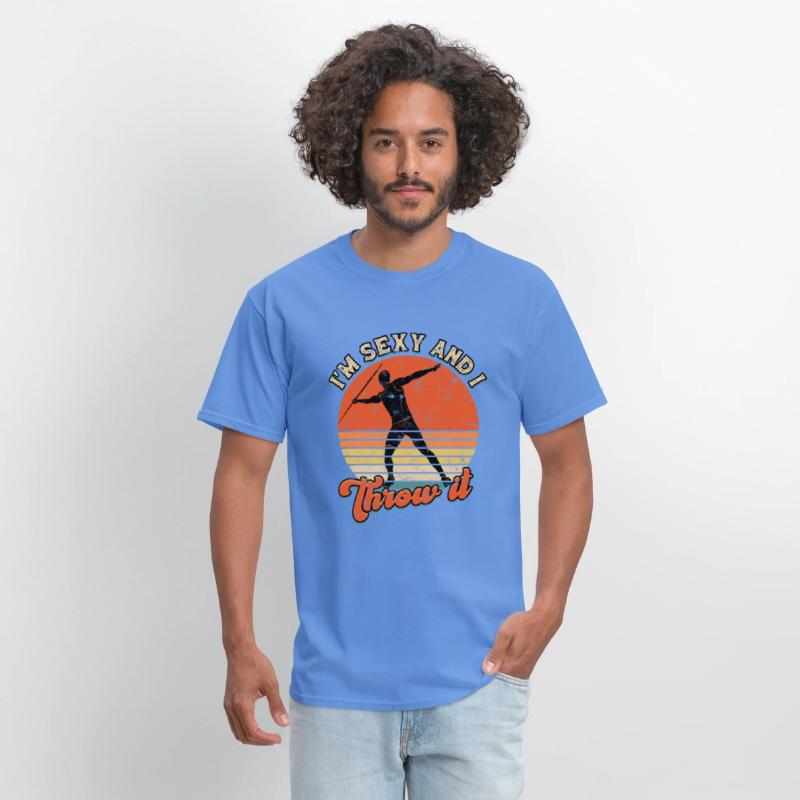 Javelin Throwing Track And Field Thrower