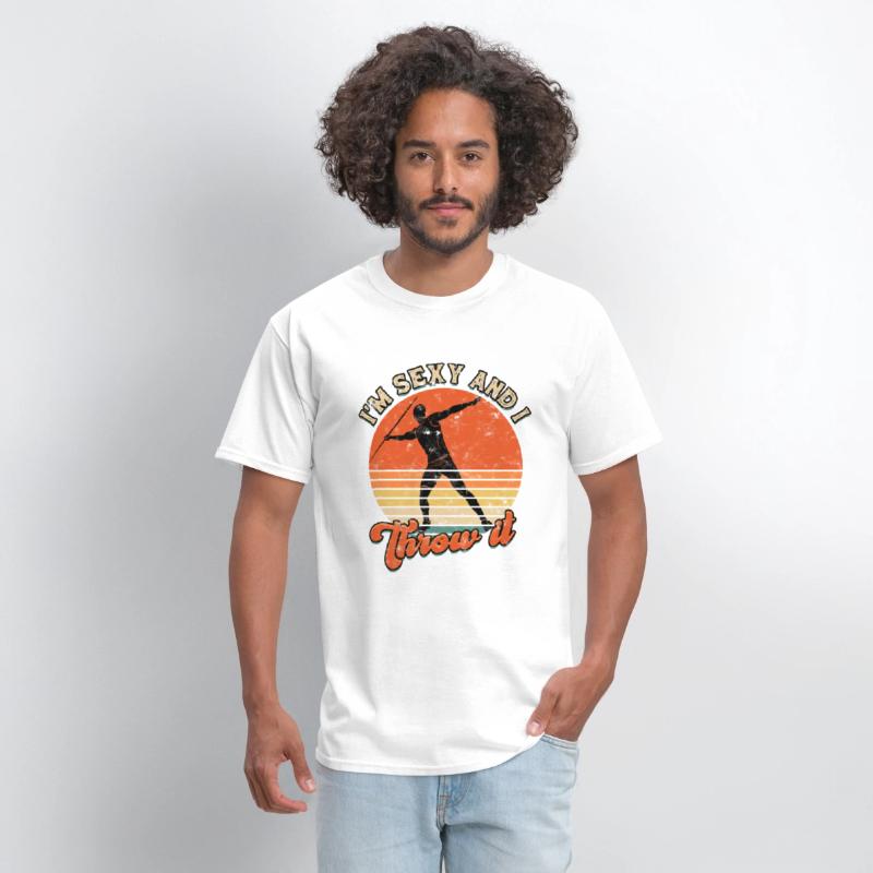 Javelin Throwing Track And Field Thrower