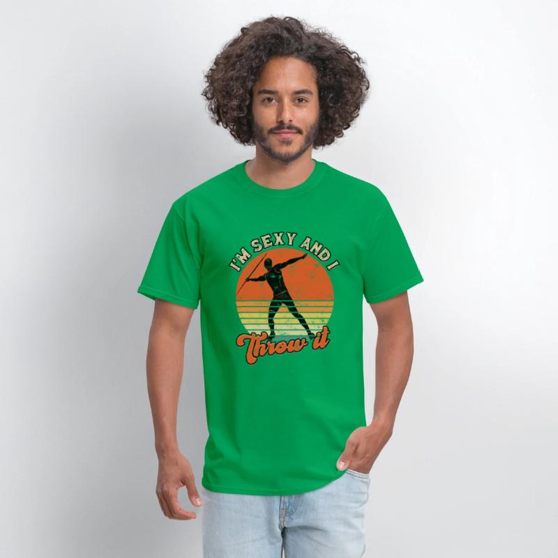 Javelin Throwing Track And Field Thrower