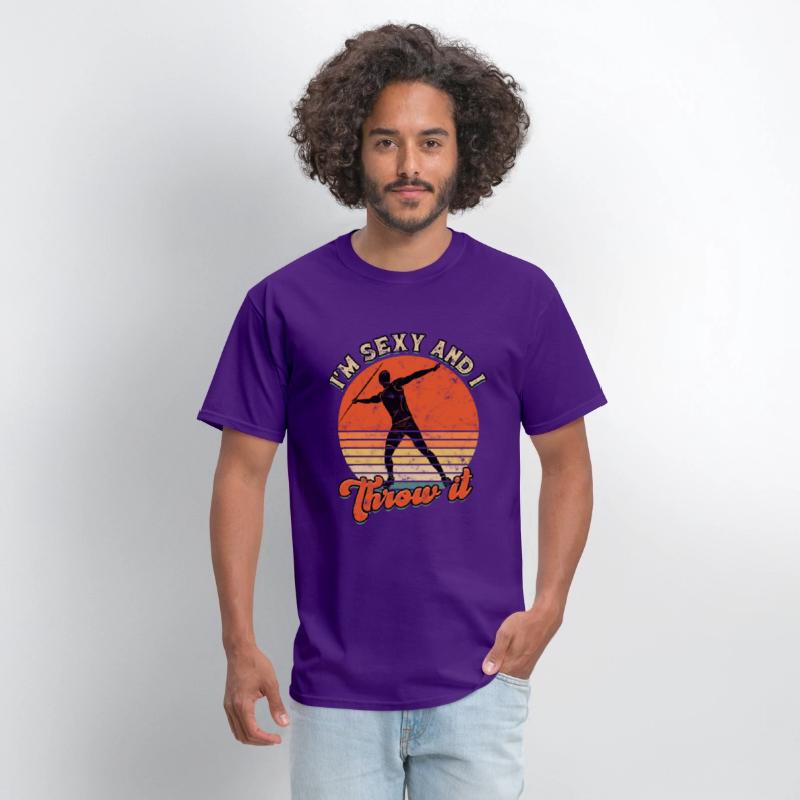 Javelin Throwing Track And Field Thrower