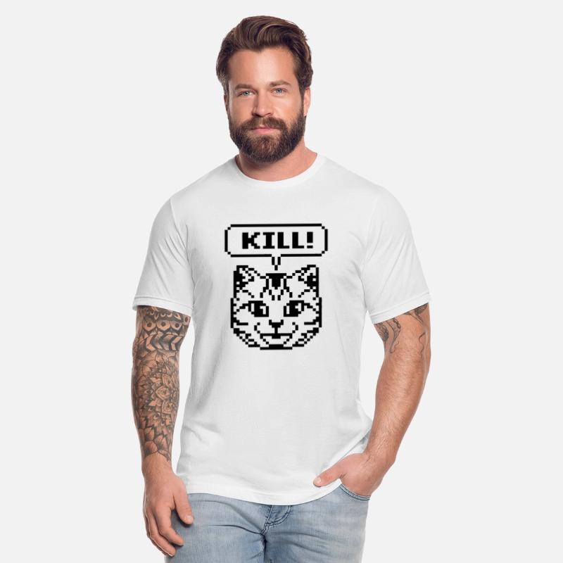 Jeane No More Heroes Cat Dark Gray Classic T Shirt