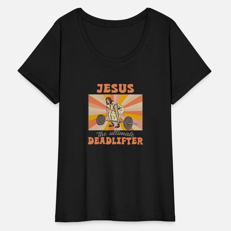 Jesus The Ultimate Deadlifter Christian Gym
