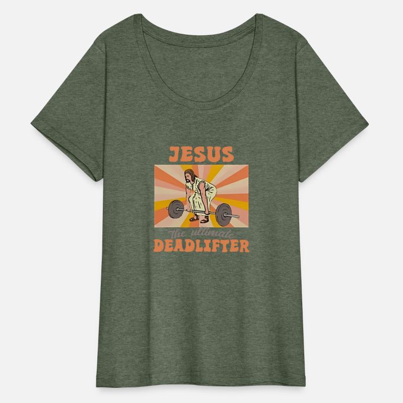 Jesus The Ultimate Deadlifter Christian Gym