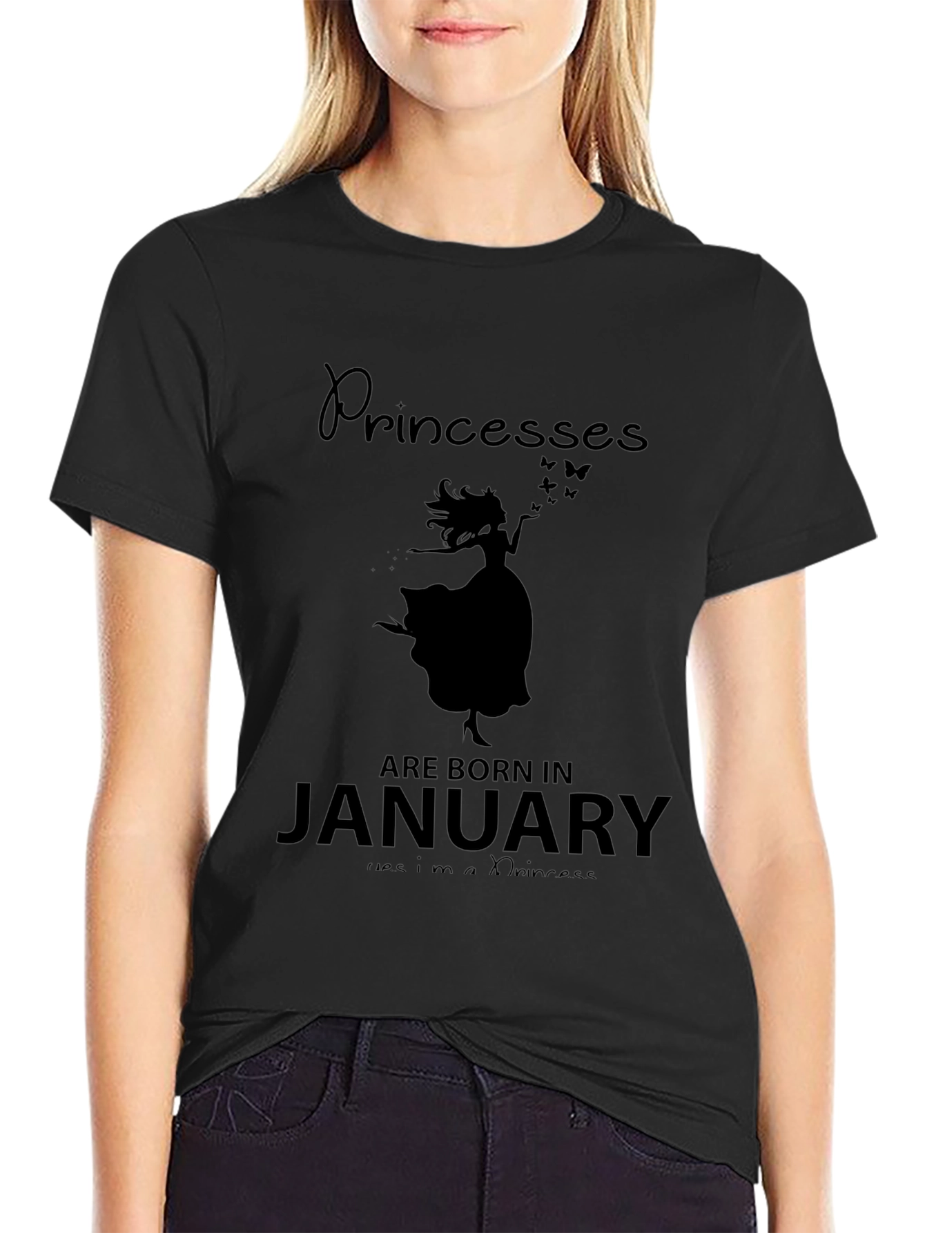 Princesses Born in January T-Shirt