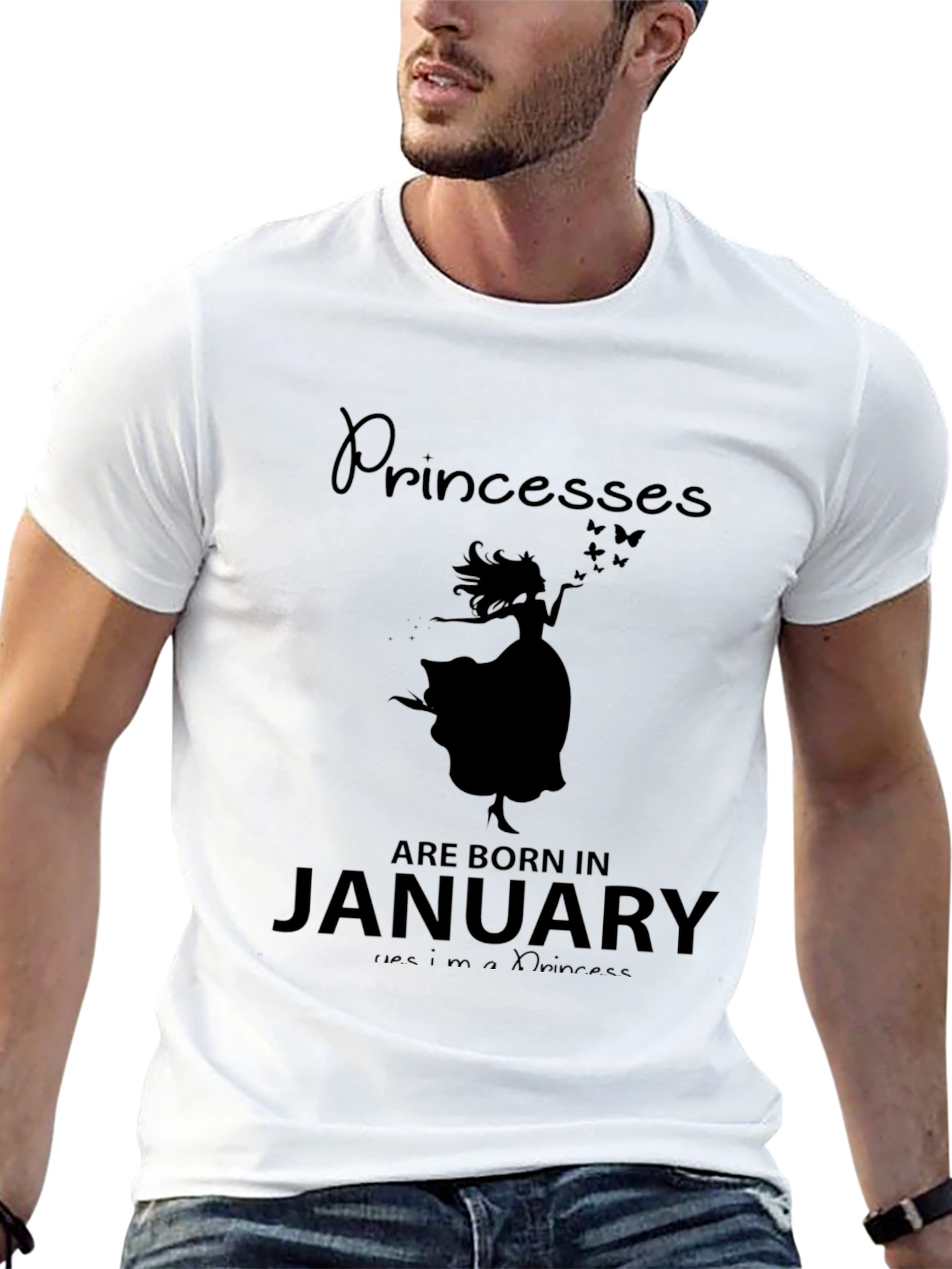 Princesses Born in January T-Shirt