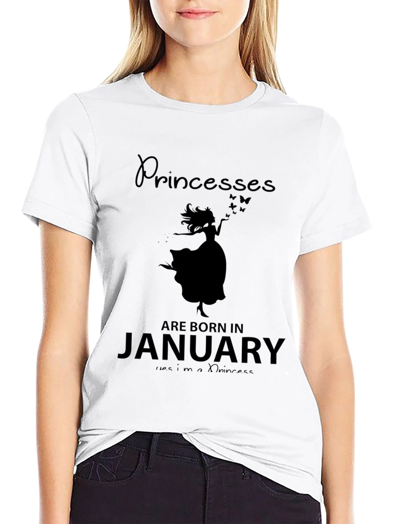 Princesses Born in January T-Shirt