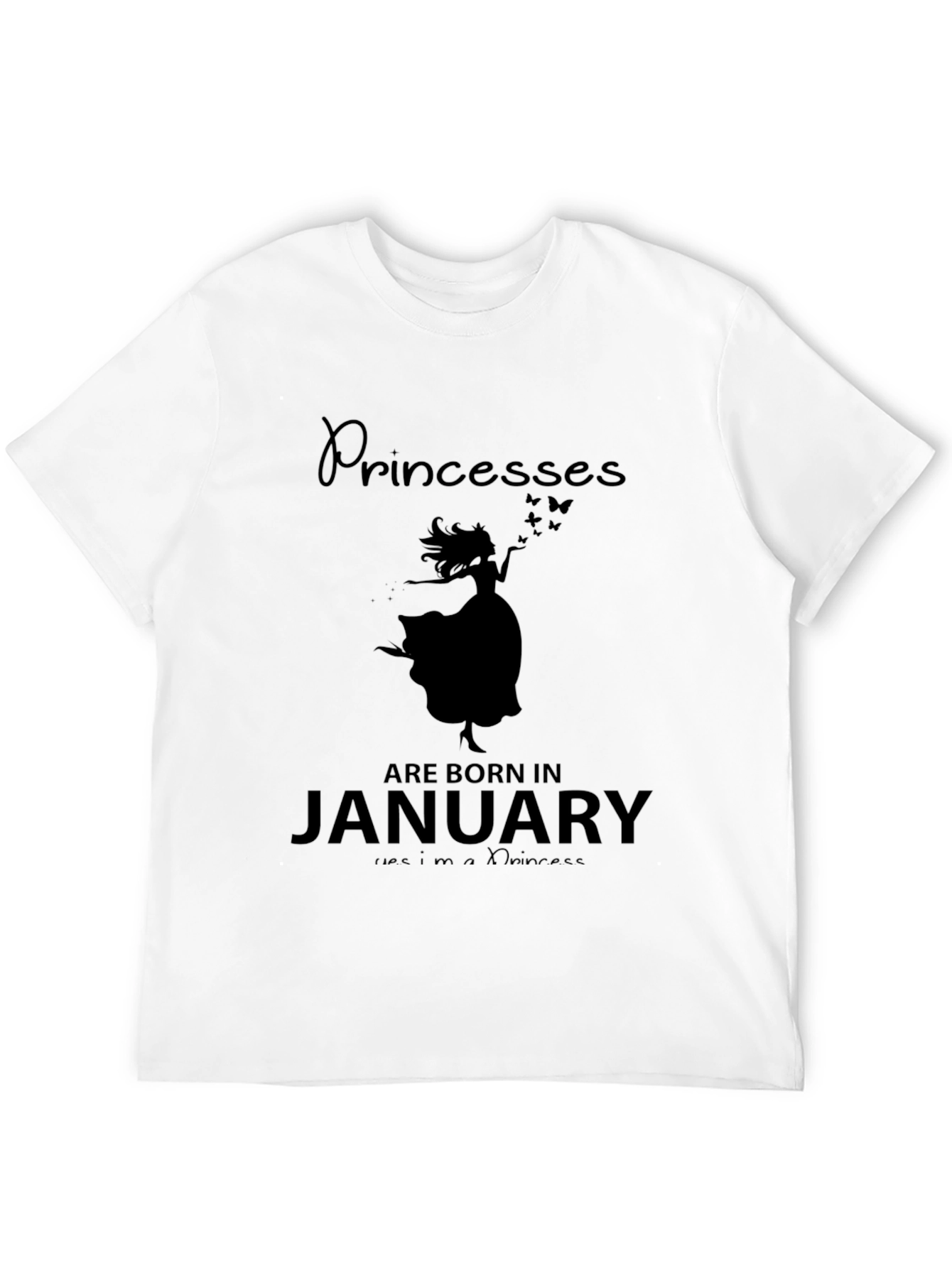 Princesses Born in January T-Shirt