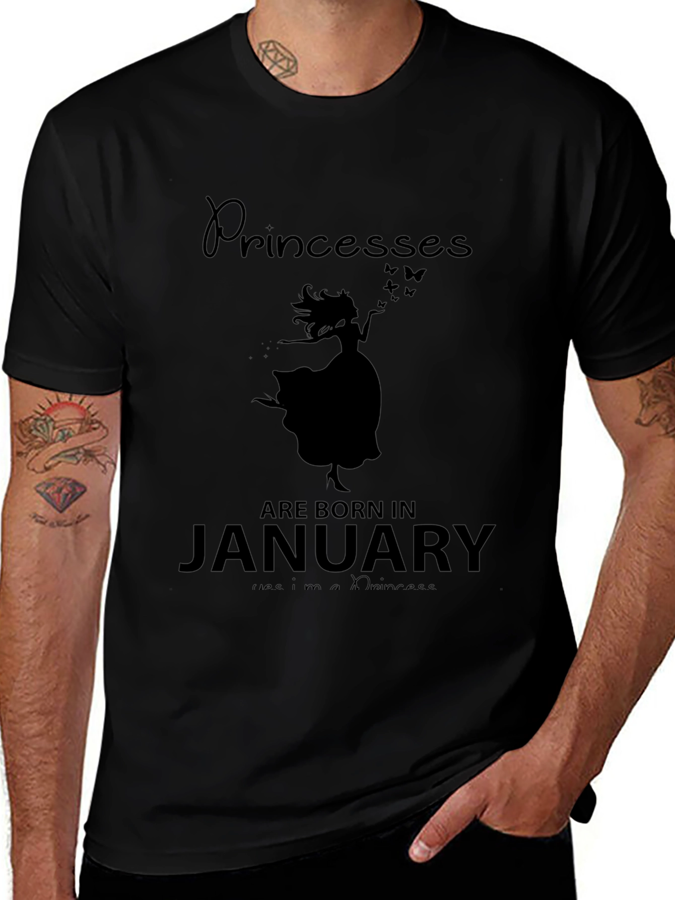 Princesses Born in January T-Shirt
