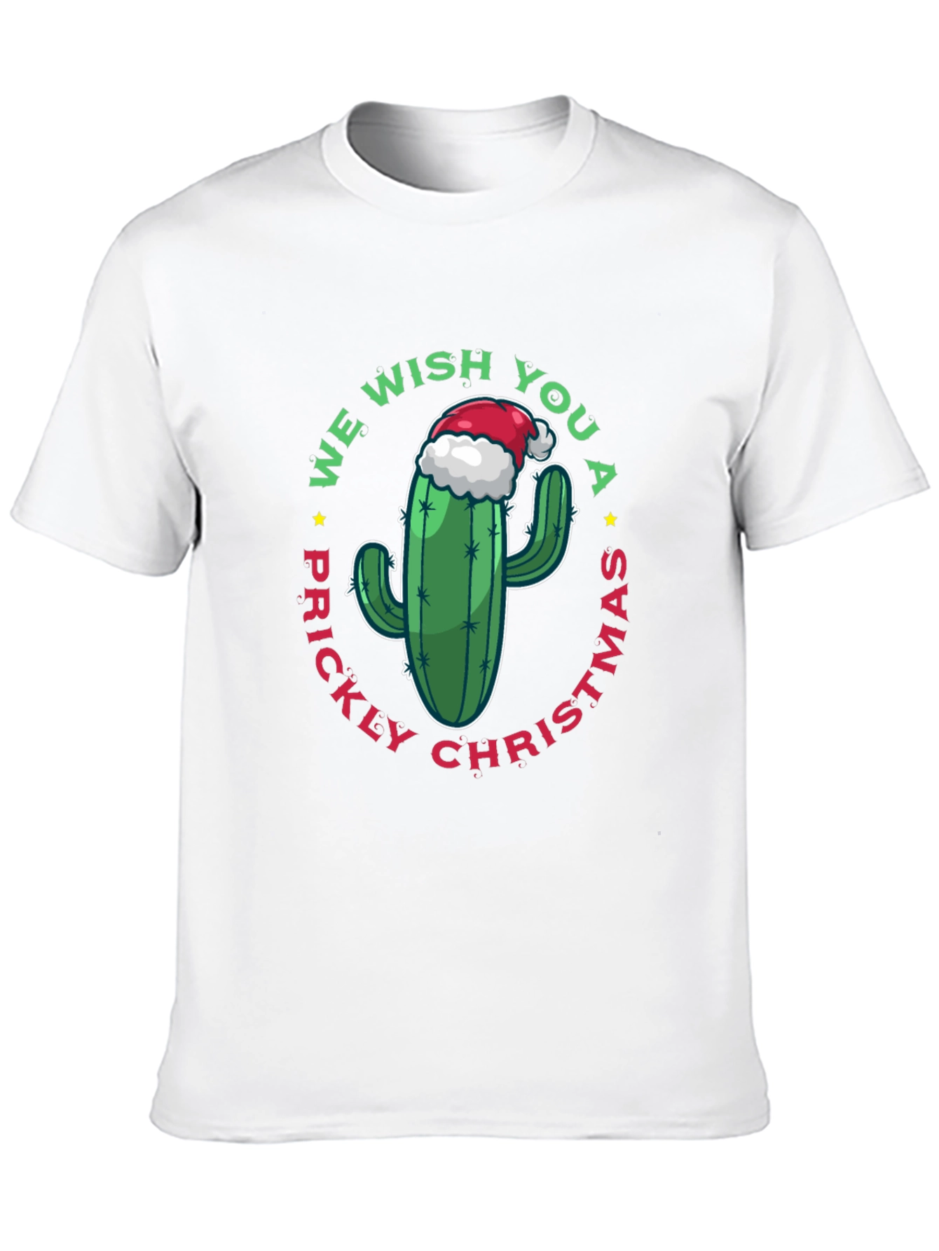 Prickly Christmas Cactus Graphic Tee