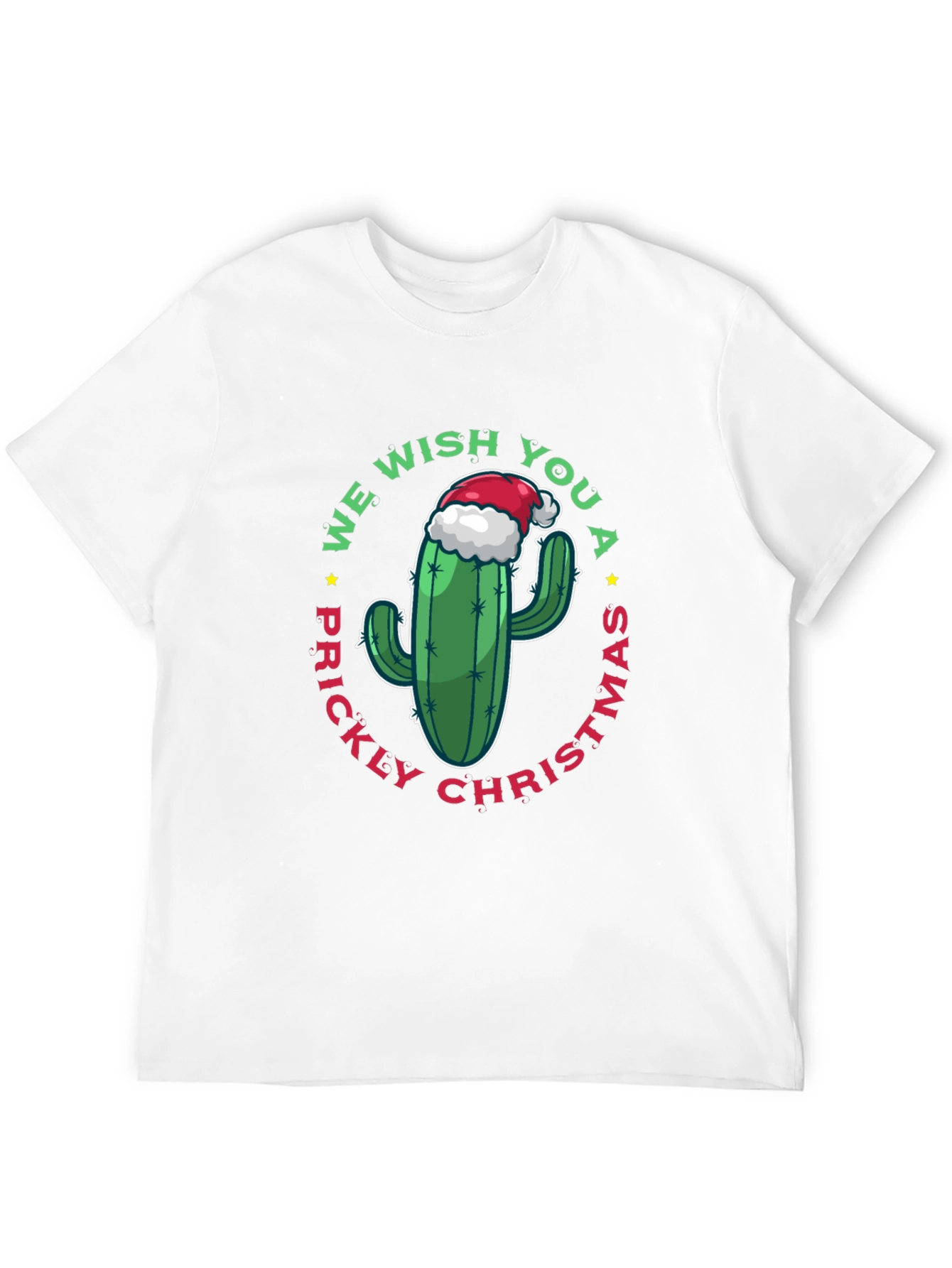 Prickly Christmas Cactus Graphic Tee