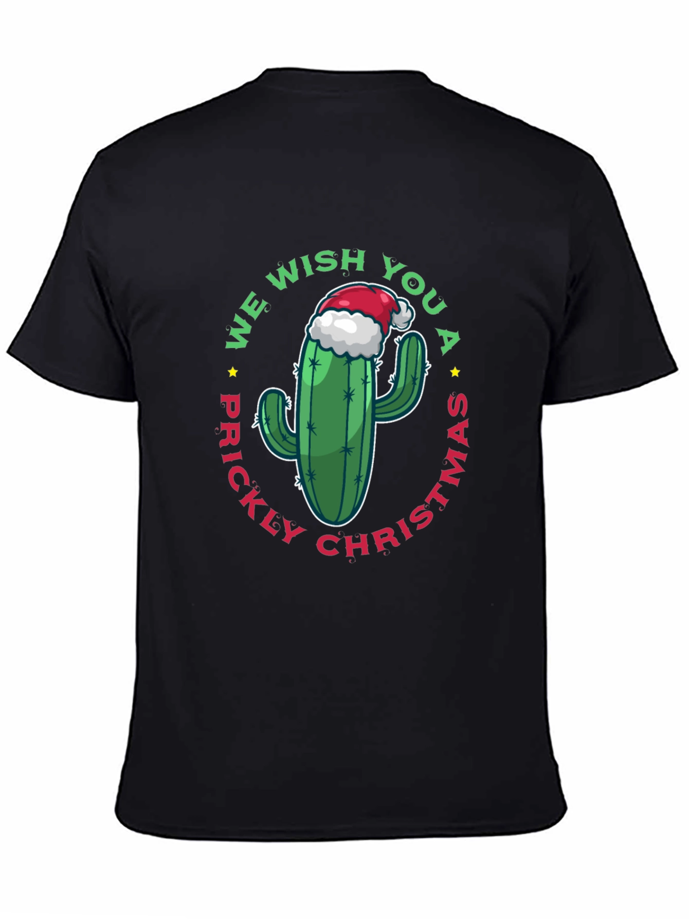 Prickly Christmas Cactus Graphic Tee
