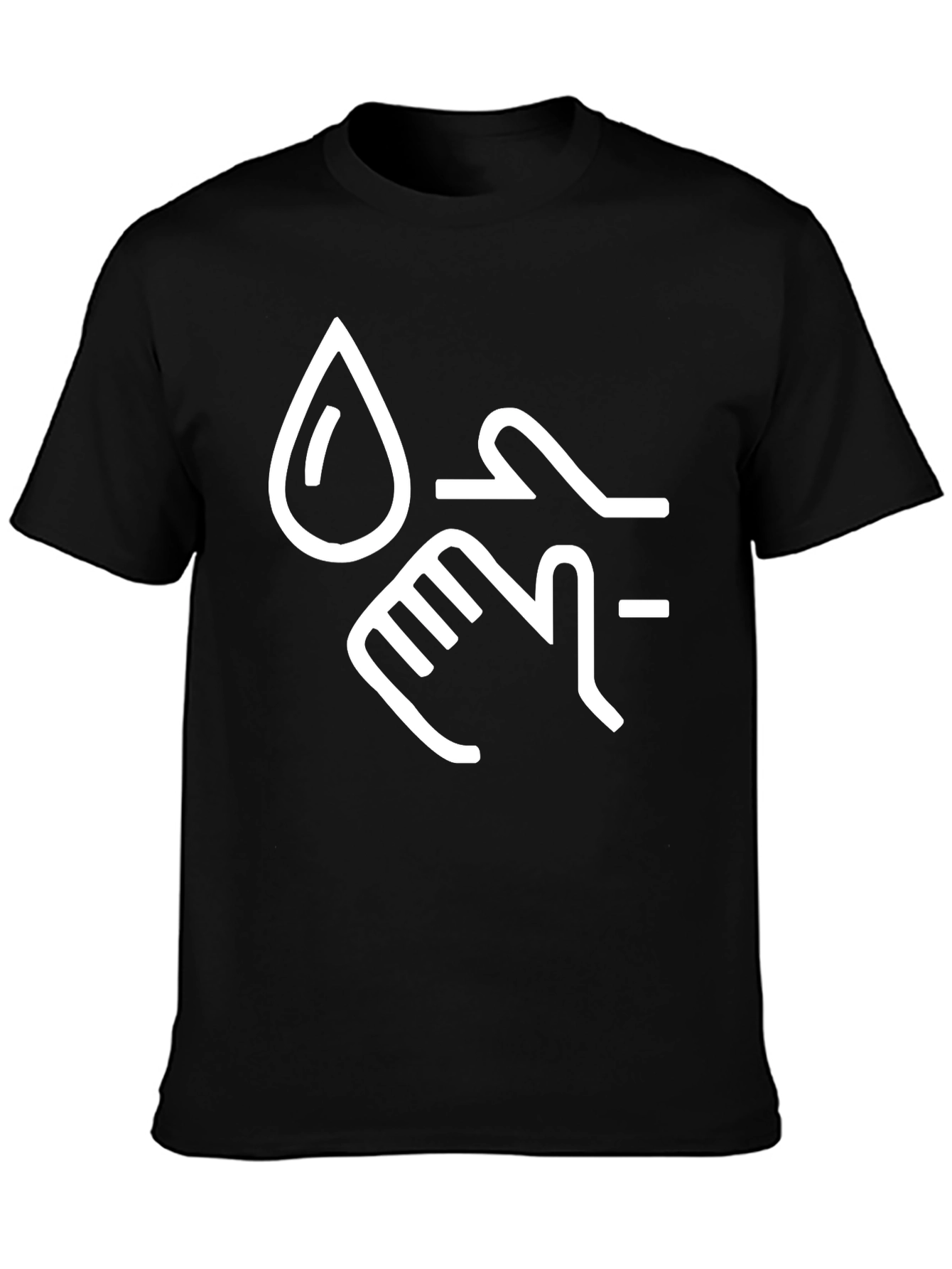 Wash Your Hands T-Shirt - Black