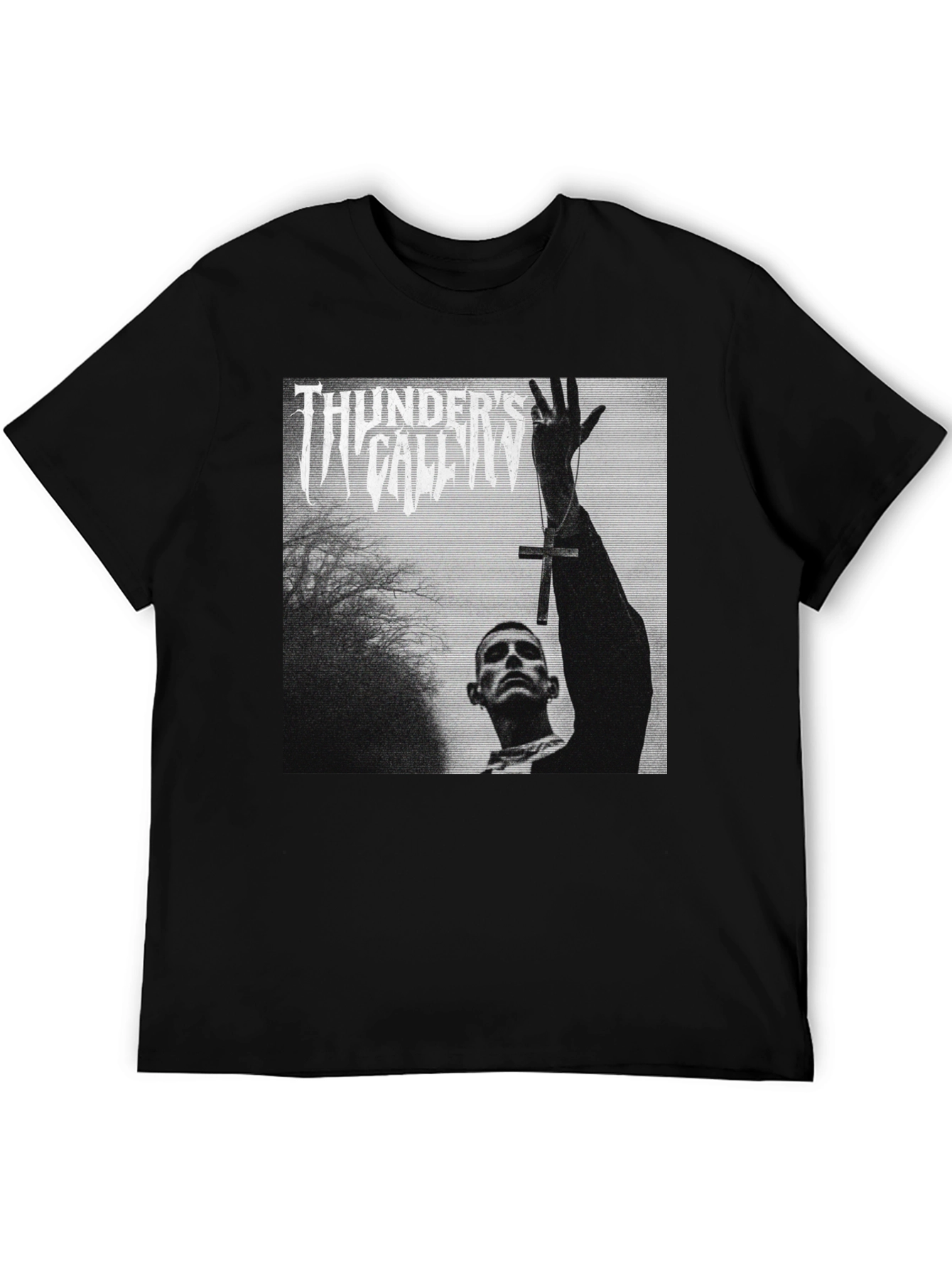 Thunders Call T-Shirt - Black Graphic Tee