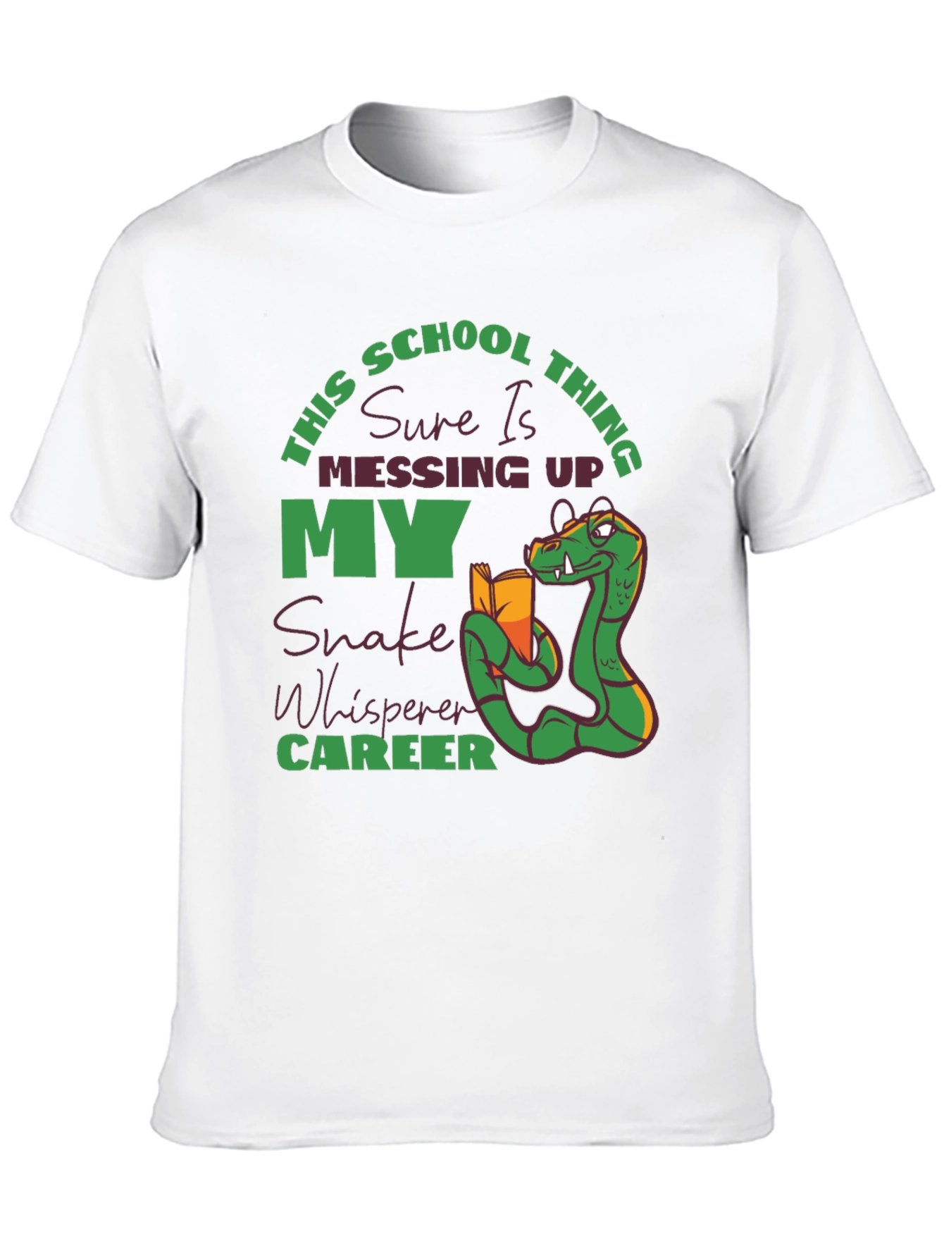 Snake Whisperer School T-Shirt