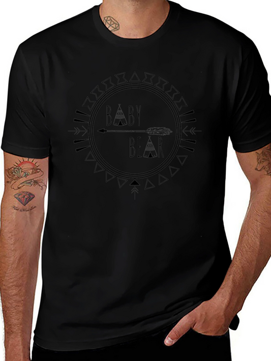 Baby Bear Graphic Tee - Black T-Shirt