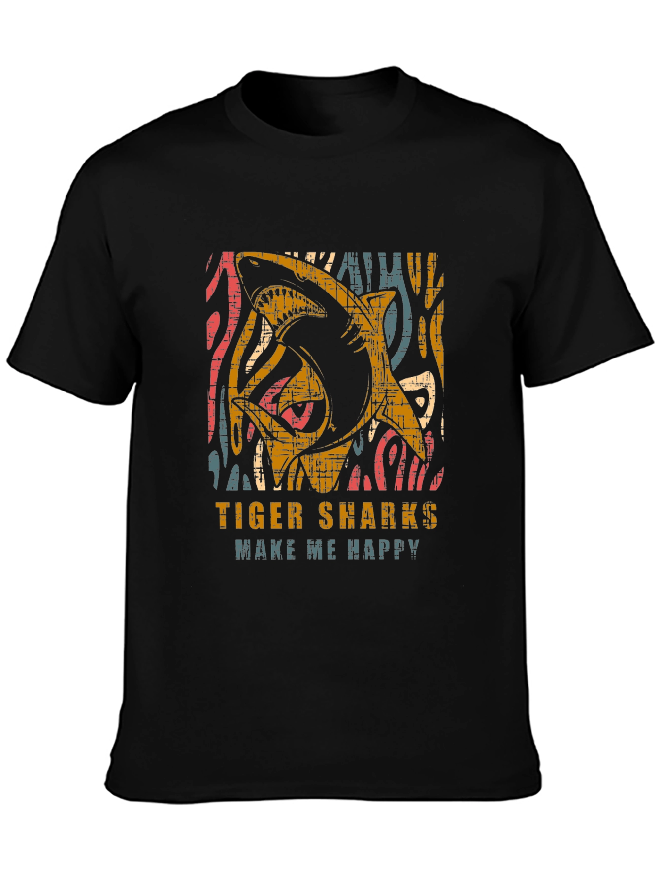 Tiger Sharks Graphic T-Shirt - Make Me Happy Tee