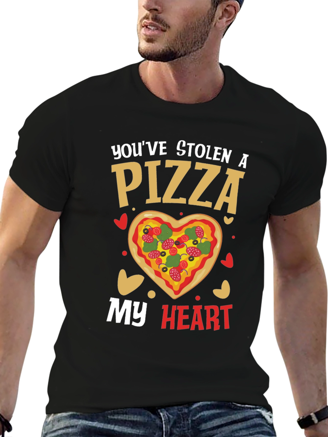 Pizza My Heart Graphic T-Shirt