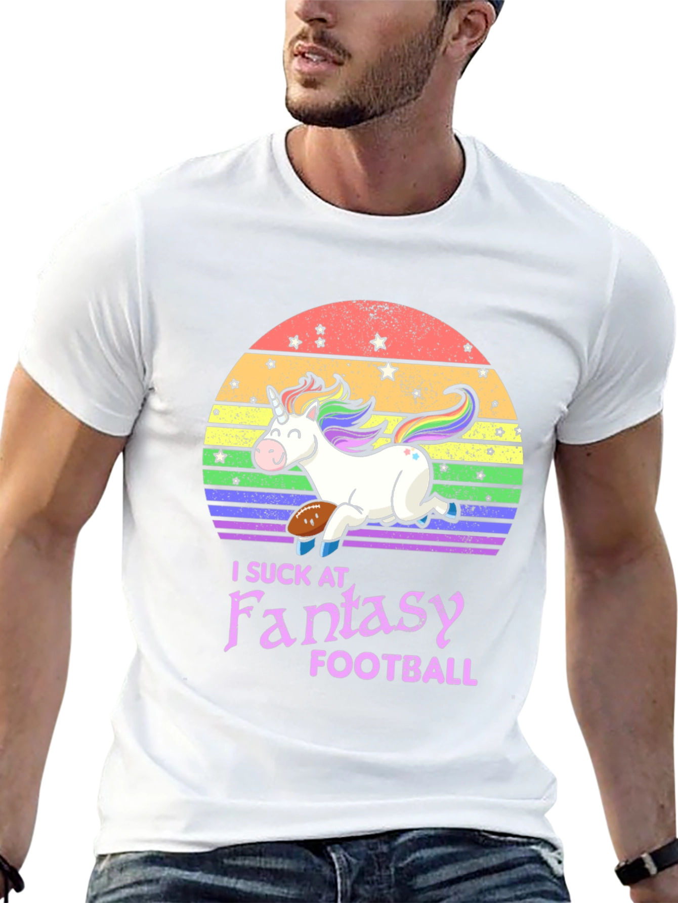 Unicorn Fantasy Football T-Shirt