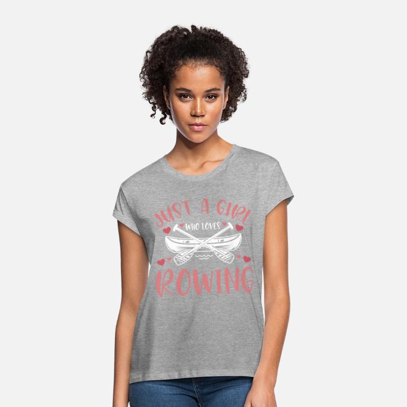 Just A Girl Who Loves Rowing Boat Rower