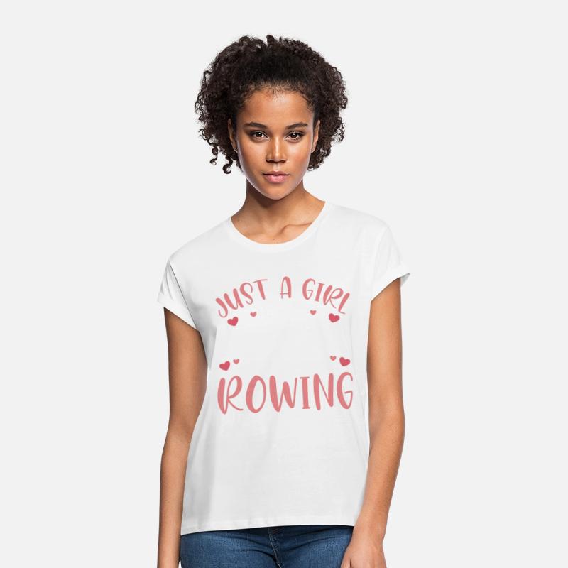 Just A Girl Who Loves Rowing Boat Rower