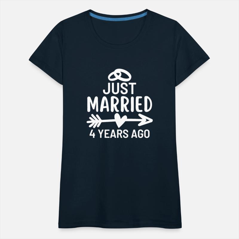Just Married 4 Years Ago Wedding Anniversary