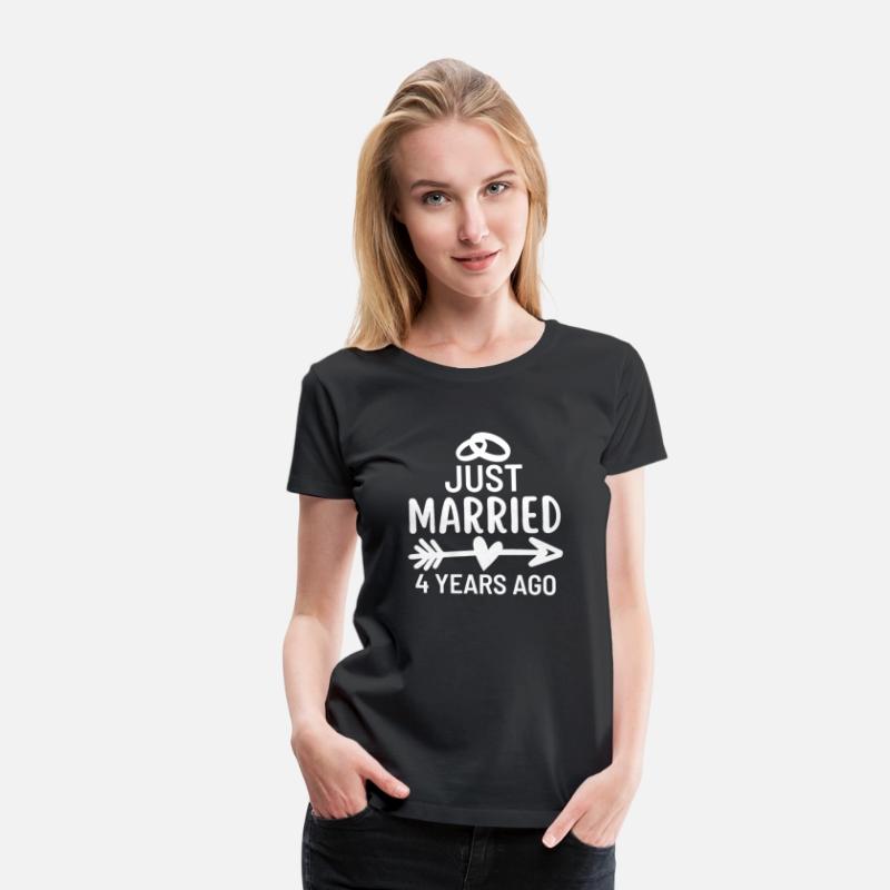 Just Married 4 Years Ago Wedding Anniversary