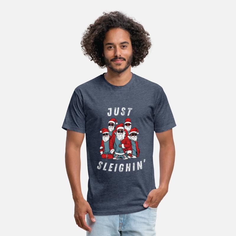 Just Sleighin' Santa Crew Edition Design