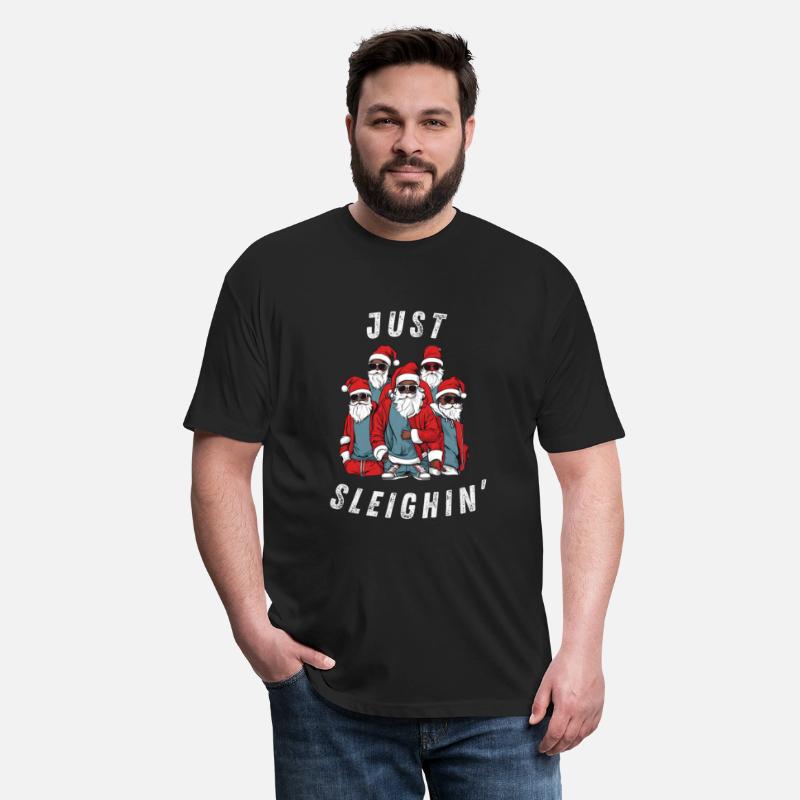 Just Sleighin' Santa Crew Edition Design