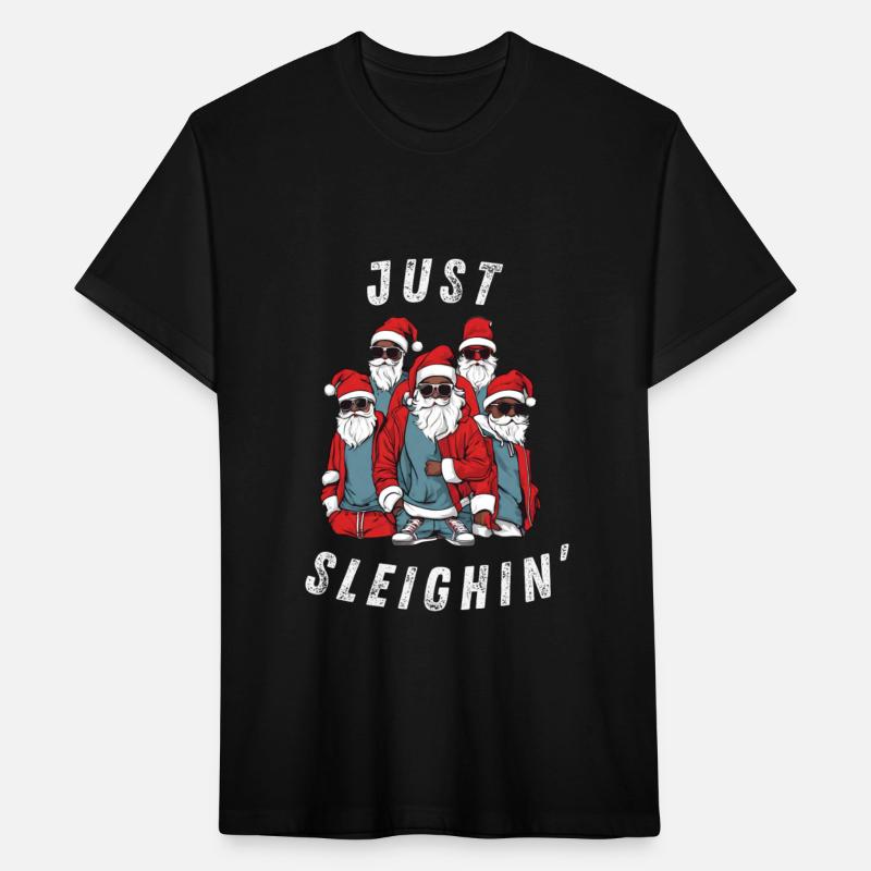 Just Sleighin' Santa Crew Edition Design