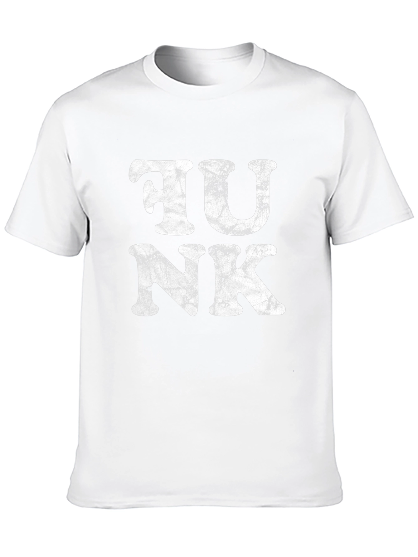 Funky Distressed Graphic T-Shirt