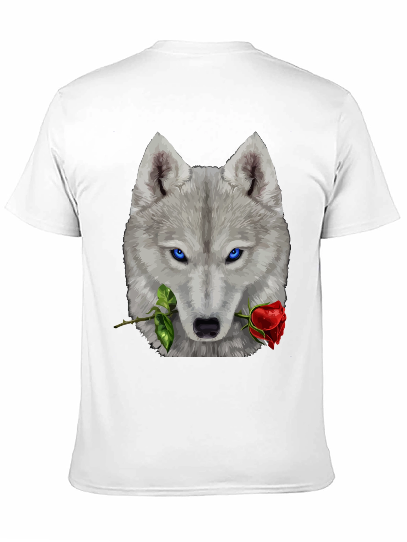 Wolf & Rose Graphic T-Shirt - Mens Black Tee