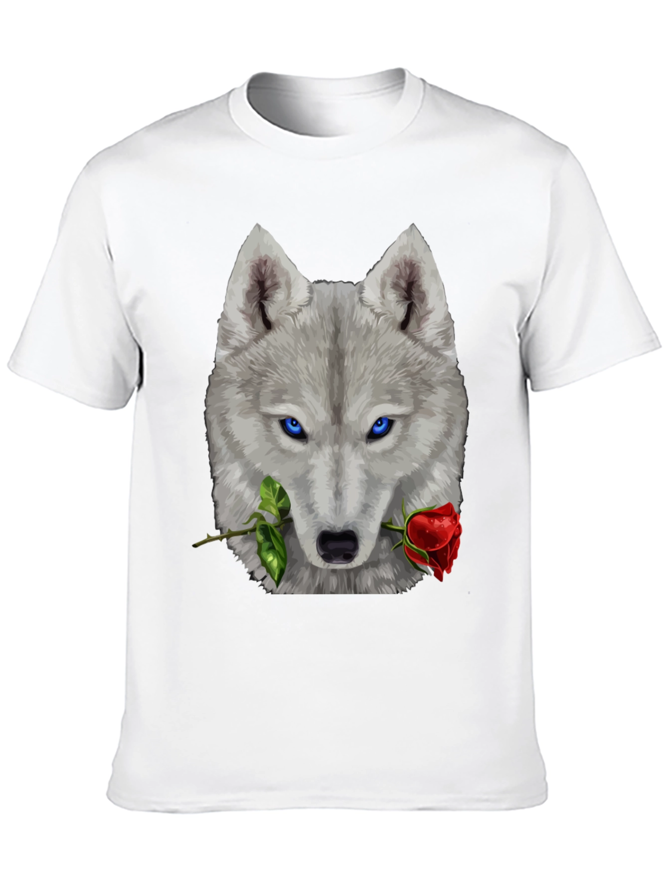 Wolf & Rose Graphic T-Shirt - Mens Black Tee